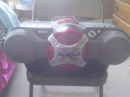 sony xplod cd boombox almost brand new