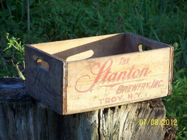 Stanton Brewery Co. (Troy, NY) Beer Crate STILL AVAILABLE