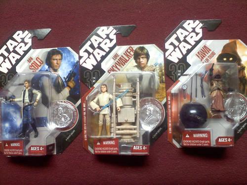 Star Wars Figures (Unopened in packages)