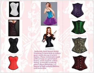 Steel Boned Corsets Are On Sale with Free Shipping Offer!