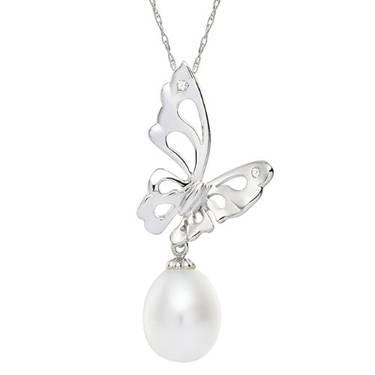 Sterling Silver Genuine Cultured Grey Pearl Necklace, Bracelet,Earring