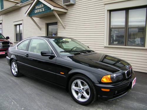 Super Low Mileage 2002 BMW 3 Series 325Ci With Leather, Sunroof, 38k