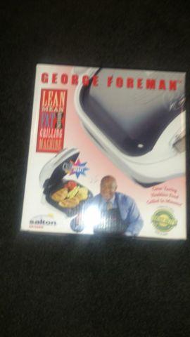 The George Foreman Lean Mean Fat-Reducing Grilling Machine (NEW)