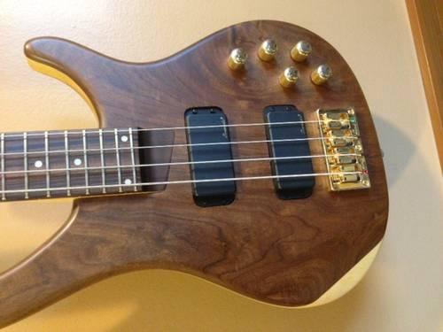 Tornado Bass custom walnut top guitar NICE WOOD-GREAT SOUNDING RARE