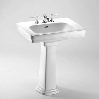 TOTO Promenade White Pedestal Bathroom Sink (never used)