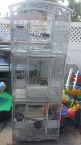 Triple breeding cages for sale
