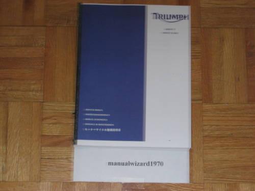Triumph Sprint GT ABS Service Shop Repair Manual Paper Part# T3856075