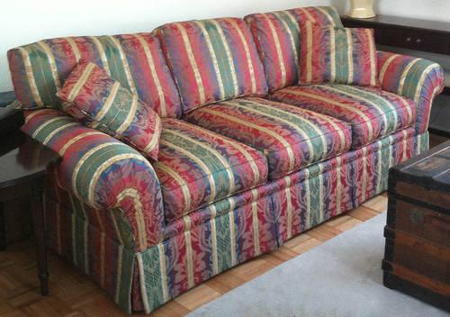 Two Henredon sofas, Orig. $10,000, Red. to $3900 for both
