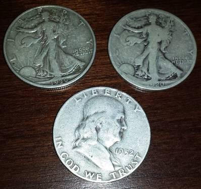 U.S. Half Dollars and Dollar Coins for sale