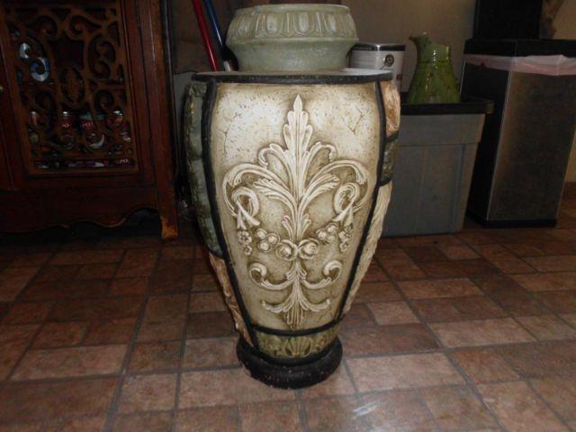 urn--large floor standing grecian urn