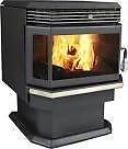 US Stove Bay Front Pellet Stove NIB with vent kit