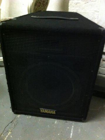 Use yamaha sv 15 speaker