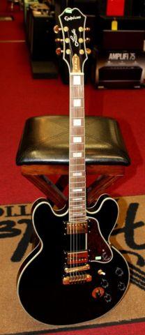 Used Epiphone BB King Lucille Electric Black Hollowbody Guitar