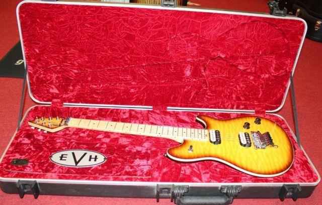 Used EVH Wolfgang Special Electric Guitar Sunburst with SKB Case