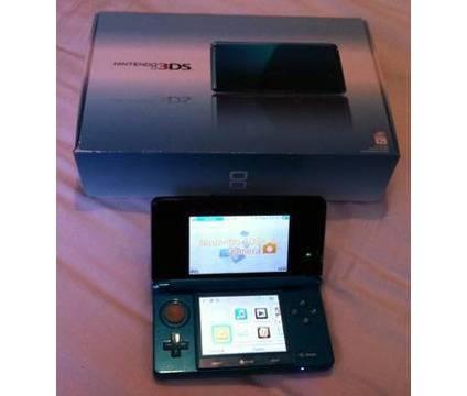 USED Nintendo 3DS Console System Aqua Blue