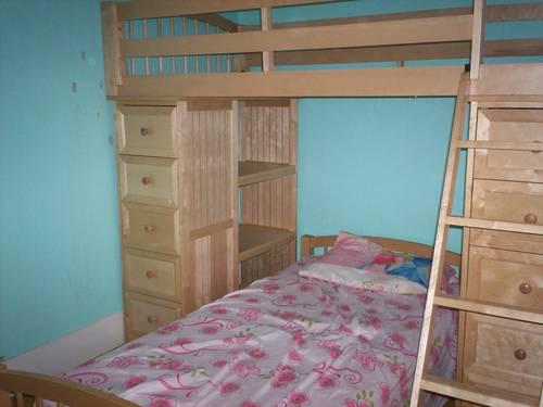 Used Solid Wood Twin Bunk Bed