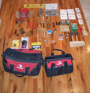 used tools, good condition,don't need them anymore, maybe you do!