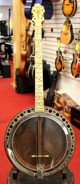 Vintage 1928 Toneking Tenor Banjo made by William Lange
