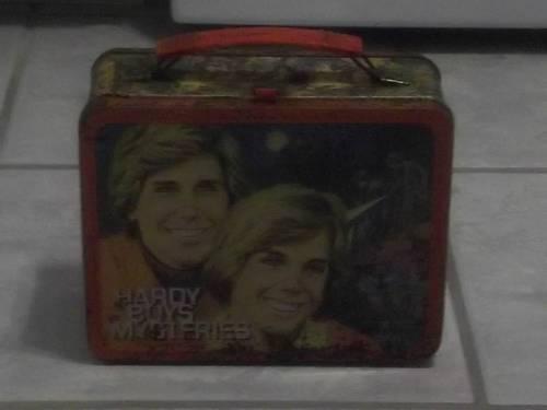Vintage 1977 Hardy Boys Mysteries Metal Lunch Box Feat Shaun Cassidy