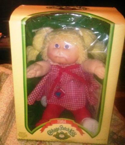 Vintage Cabbage Patch Doll 1984 - Never Opened-still in Box