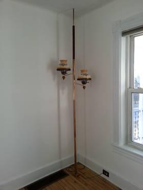 Vintage Colonial Pole Lamp