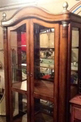 vintage Dining Room China Cabinet 1940's