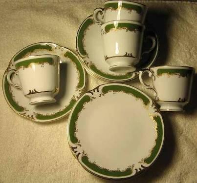 Vintage Japanise tea set for 4
