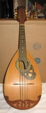 Vintage La Prima Bowback Mandolin As-Is Prop Repair