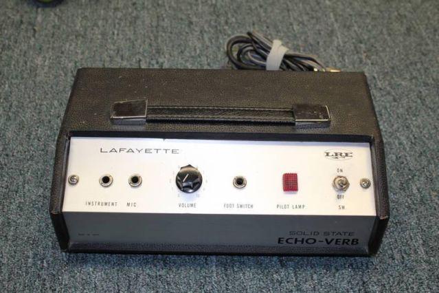 Vintage Lafayette Echo Verb Solid State Reverb Unit