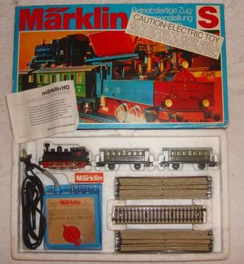 Vintage Märklin 2927 HO electric train set tracks marklin Box manual