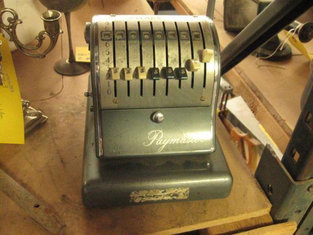 Vintage Paymaster Check-Writing Machine