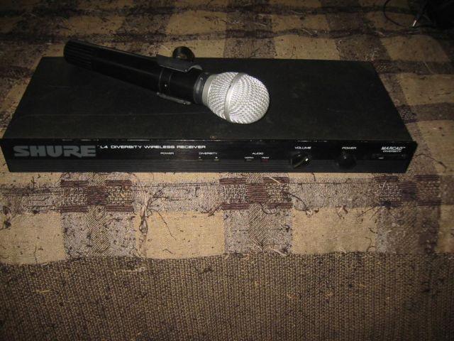 Vintage Shure L2/58 Wireless Microphone
