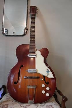 Vintage SilverTone Guitar and Amplifier