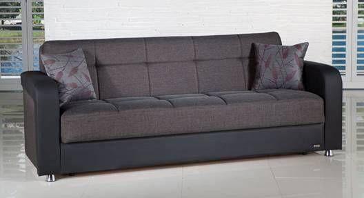 Vision Astoral Fume Sofa Bed With Storage by Istikbal