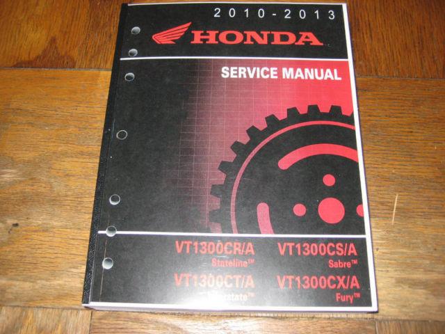 VT1300CT VT1300CTA Interstate Service Shop Repair Manual Part# 61MFR06