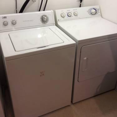 Whirlpool Washer and GE Profile dryer