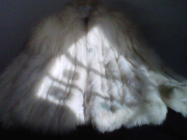White Fox Fur Coat, also a Mink Coat
