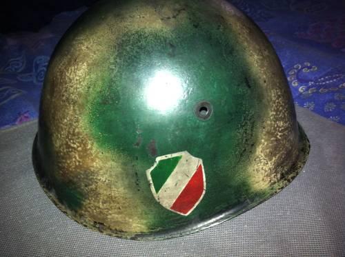 World War II Italian-German Helmet