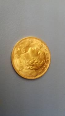 *WOW REAL GOLD!$!$! SWISS 20 FRANC GOLD COIN!!!*