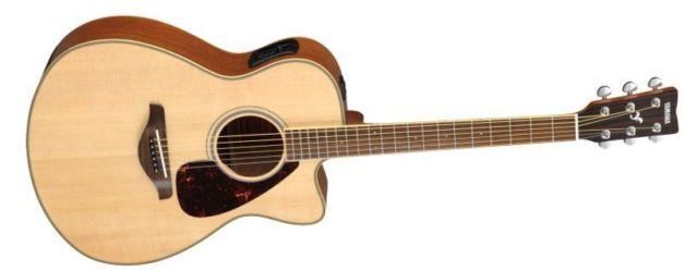 Yamaha FSX730SC Black Acoustic Electric Guitar