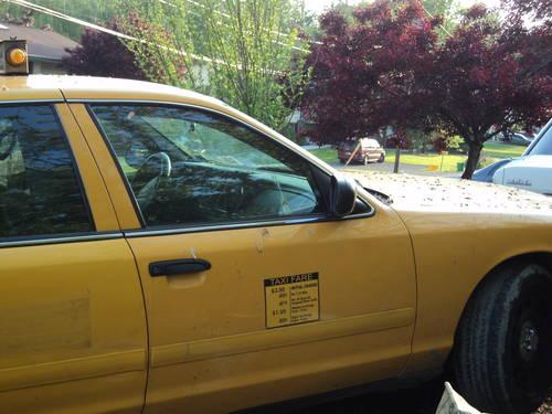Yellow Cab- Crown Victoria