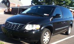 2005 Chrysler Town & Country Touring...Black exterior, Grey interior...$5500
Stow 'n Go
87,000 miles
V6, 3.8 liter
automatic transmission
fwd
traction control
ABS (4-wheel)
front & rear air conditioning
power windows & door locks
cruse control
power