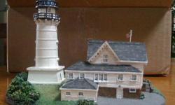 We're moving soon, so I'm selling my collection of Danbury Mint lighthouses from around the United States. Each is unique. I have 10 of them (9 are Danbury Mint, one is by Younger and Associates Harbour Lights) I've collected over the years, and I'm