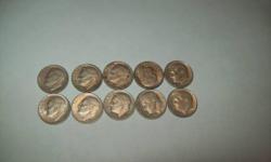 10 SILVER MERCURY DIMES $26.00 917-701-3862
PRICES SUBJECT TO CHANGE WITHOUT NOTICE
917-701-3862
