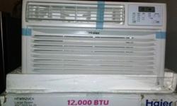Item #52716-5
Brand New High Efficiency 12,000-BTU Room Through-The-Wall Air Conditioner Only $399
Model # Haier HTWR12VCK
MSRP $599.99
Condition: New Bad Box Item With Factory Warranty - Photos Attached
230/208 Volt
Electronic Controls
Full Function