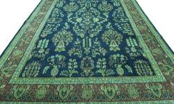 50% SALE
WE Sell ONLY AUTHENTIC HAND MADE RUGS
You can buy this Item on ebay searching for the same title
or just type the fallowing ebay Item number: 370640554917
Blending the past and present. The stain-resistant Indian Sarouk rug offers a super-dense
