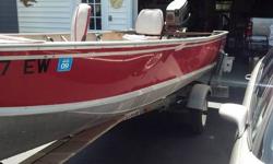 Call Boat Owner MJ 716-366-7527. 16 FT LUND FISHING BOAT MODEL WS-16 1985 $6,000.00 price negotiable
excellent condition
comes with: 2 gas cans, anchor, canvas cover,fish/depth finder,
cushions (poss extras)
2 swivel seats were added to bench for sitting