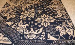 Beautiful 1848 Coverlet made by J Cunningham. see more at www.solvendators.com