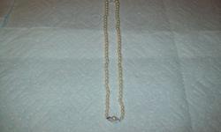 18" GRADUATING PEARL NECKLACE 14K GOLD CLASP 917-701-3862
PEARLS ARE NICELY MATCHED 4.7 TO 8.4 MM PEARLS.
$600.00
917-701-3862