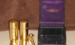 1921 Gillette Standard Combination Set No.00G
All Items Sold for Best Offer
This beautiful collectible set is a 1921 Gillette Standard Combination Set No. 00G, it contains a 1921 Gold Gillette "Old Type" Open Tooth Comb Safety Razor that has been expertly